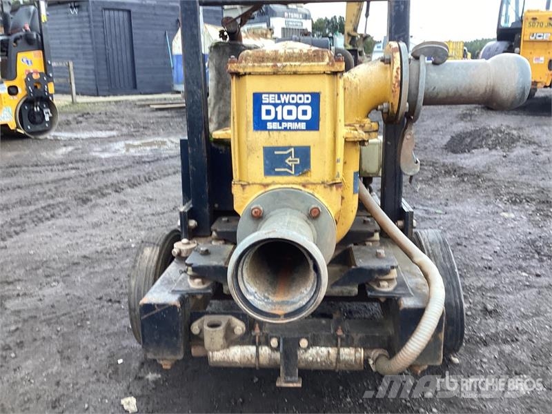 Selwood D100 Trailer-Mounted Water Pump Vattenpumpar