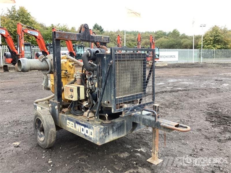 Selwood D100 Trailer-Mounted Water Pump Vattenpumpar