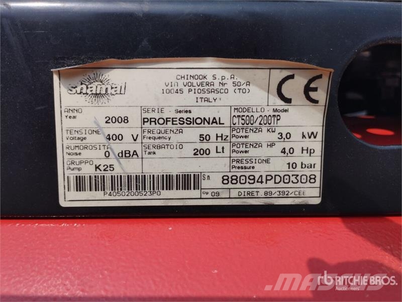 Shamal P2001X Big 200L Air Compressor Компресори