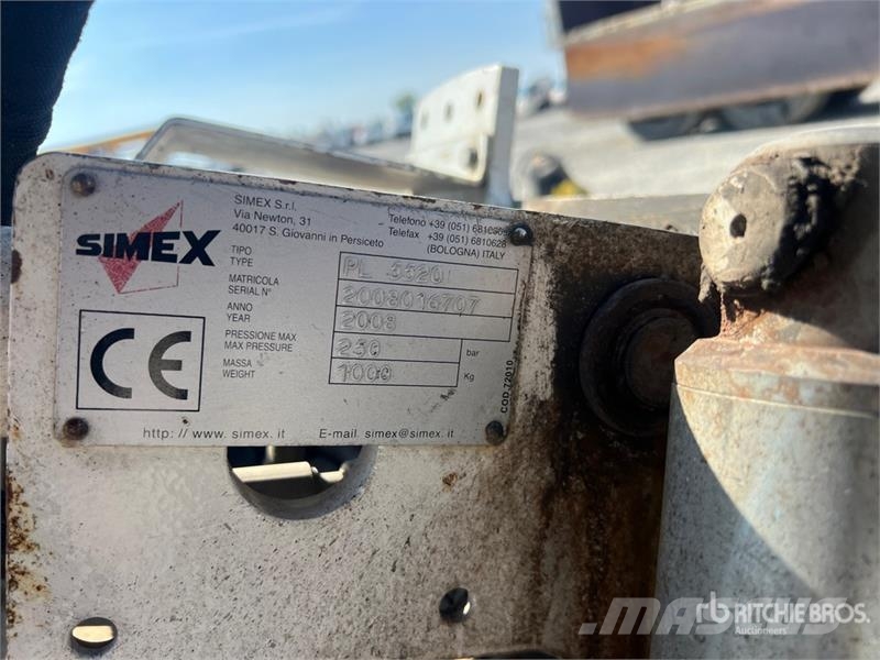 Simex PL1000 Άλλα εξαρτήματα