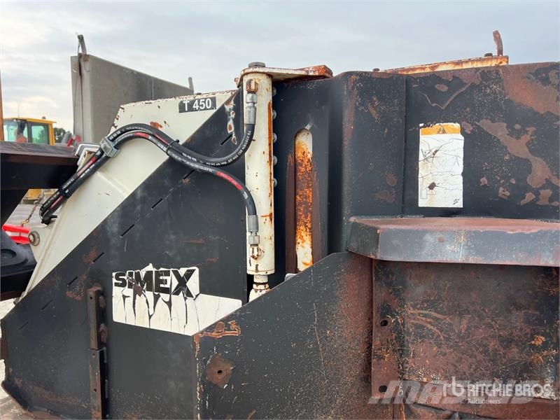 Simex T450 Skid Steer Trencher Freze za kopanje jarkov Trenčerji