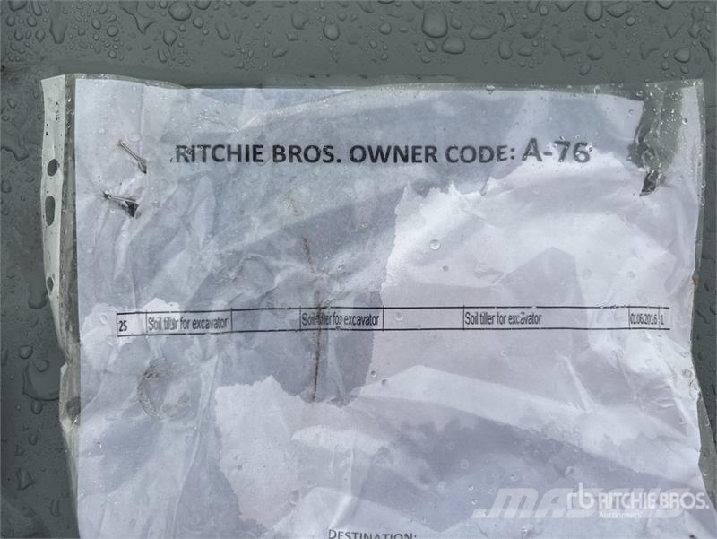  Skid Steer Rotary Tiller Attachment Overige componenten