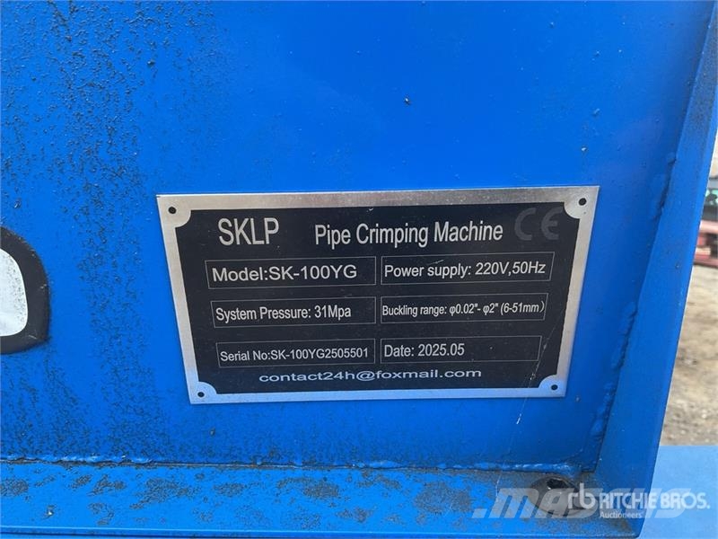 SKLP SK-100YG Hose Crimping Machine Other components