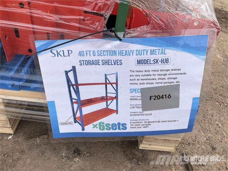SKLP SK-HJ6 Metal Storage Shelve Shelving (Unused) Andere Zubehörteile