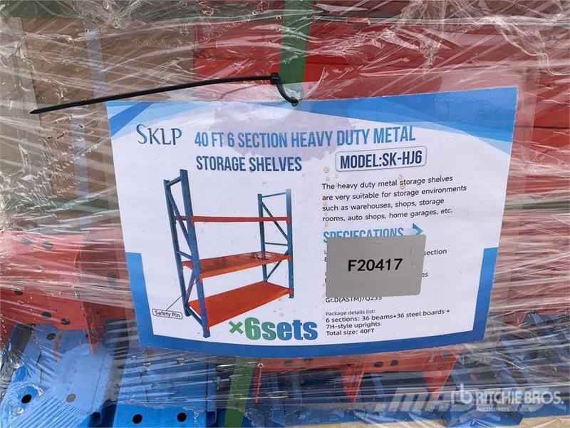 SKLP SK-HJ6 Metal Storage Shelve Shelving (Unused) Andere Zubehörteile