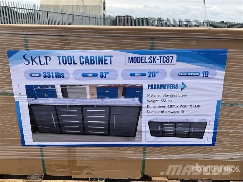 SKLP SK-TC87 2250 mm 10-Drawer Tool Cabinet (Unuse Construction - Others