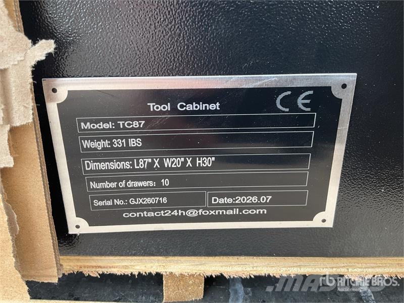 SKLP SK-TC87 2250 mm 10-Drawer Tool Cabinet (Unuse Construction - Others