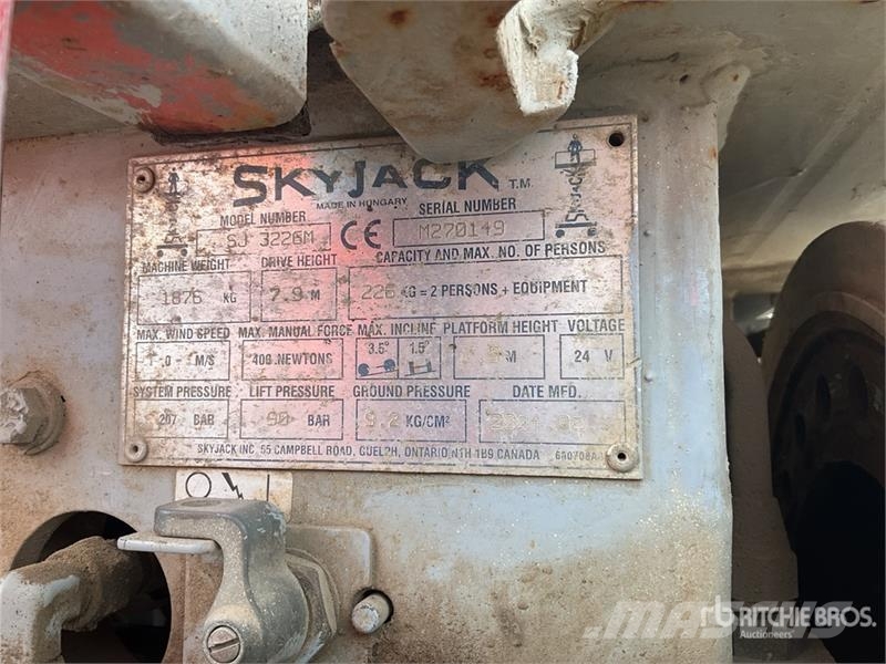 SkyJack SJ 3226M Electric Scissor Lift Nacelle ciseaux