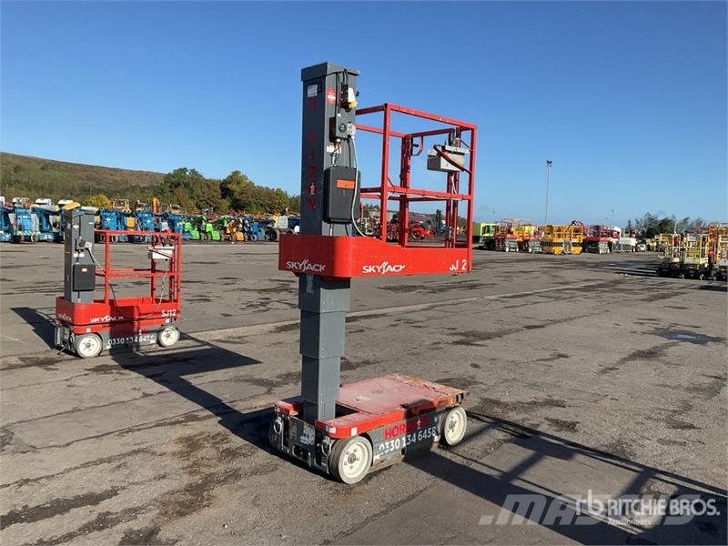 SkyJack SJ12 Vertical Mast Lift Used Personnel lifts and access elevators