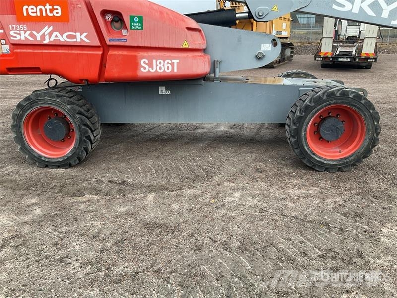 SkyJack SJ86T 4WD Diesel Telescopic Boom Lift Teleskopiskie pacēlāji