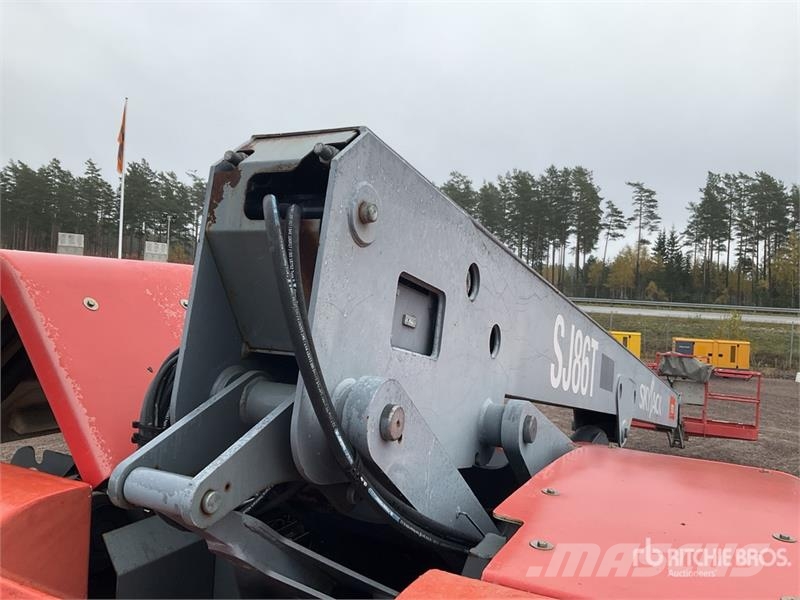 SkyJack SJ86T 4WD Diesel Telescopic Boom Lift Teleskopiskie pacēlāji