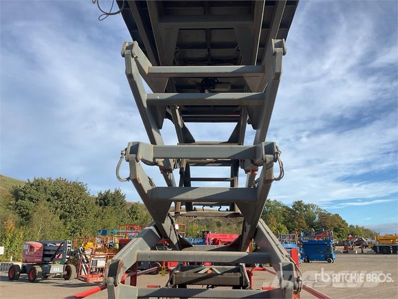SkyJack SJ9250RT 4x4 Diesel Scissor Lift Škaraste platforme