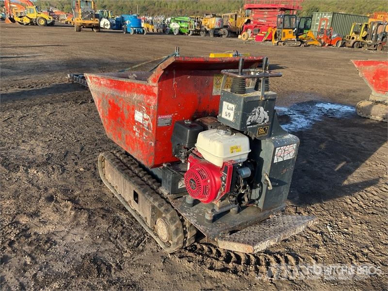 Slanetrac HT1000 Stand-On Hi-Tip Tracked Dumper Vehículos compactos de volteo