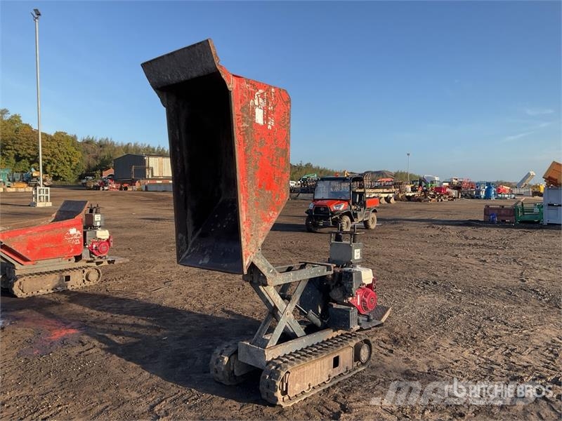 Slanetrac HT1000 Stand-On Hi-Tip Tracked Dumper Vehículos compactos de volteo