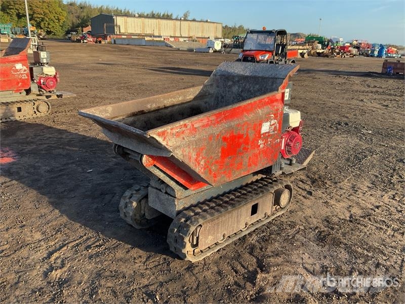 Slanetrac HT1000 Stand-On Hi-Tip Tracked Dumper Vehículos compactos de volteo