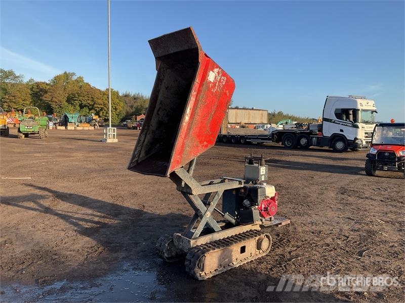 Slanetrac HT1000 Stand-On Hi-Tip Mini Tracked Dumper Vehículos compactos de volteo
