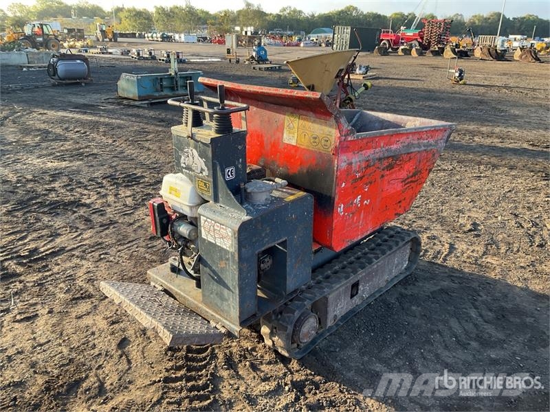 Slanetrac HT1000 Stand-On Hi-Tip Tracked Dumper Vehículos compactos de volteo