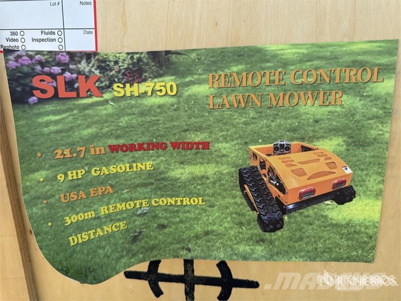  SLK SH-750 Tondeuse (Non Utilise) Remote Control L Самохідні газонокосарки