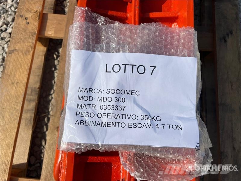 Socomec MD0300 Hydraulic Breaker Hidrolik kırıcılar