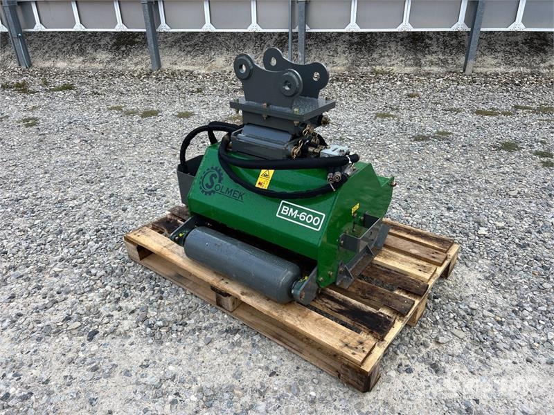 Solmek BM600 Excavator Mower Outros componentes