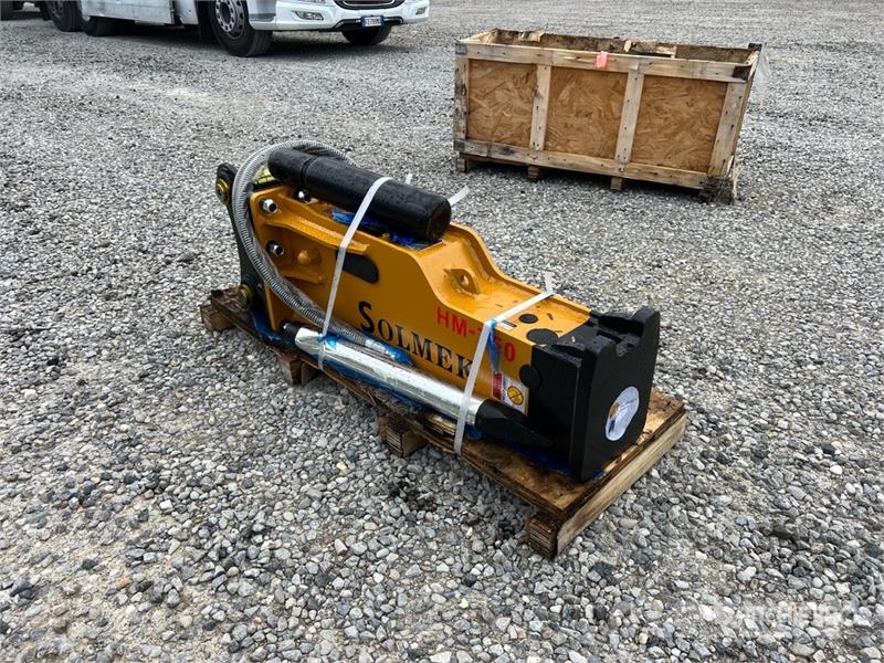 Solmek HM-750 7.5 to 15 ton Excavator Hydraulic Breaker ( Martelos Hidráulicos