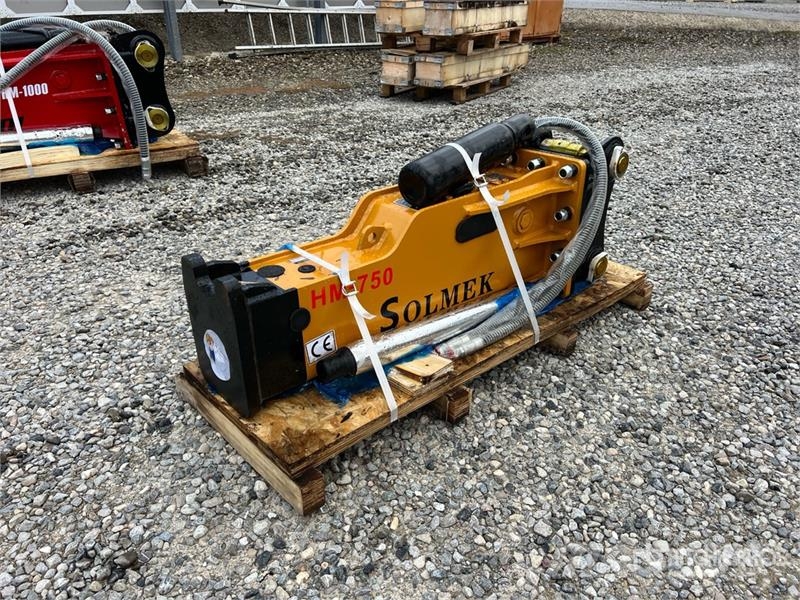 Solmek HM-750 7.5 to 15 ton Excavator Hydraulic Breaker ( Martelos Hidráulicos