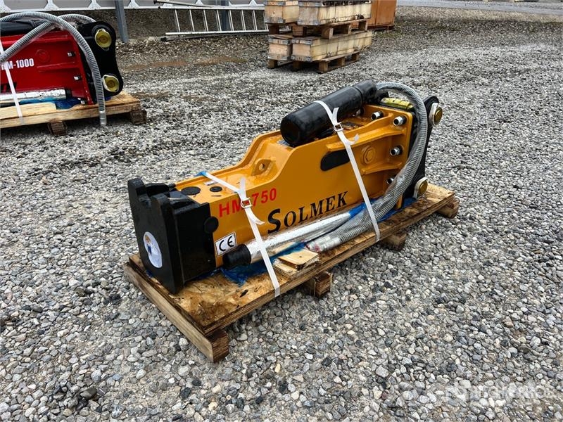 Solmek HM-750 7.5 to 15 ton Excavator Hydraulic Breaker ( Martelos Hidráulicos