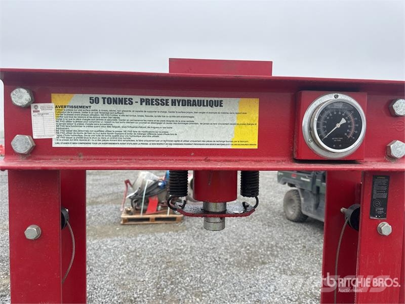  Sotrac 50 Ton Shop Press Andre komponenter