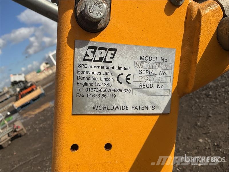 Spe BEF20 Walk-Behind Floor Scraper Other components