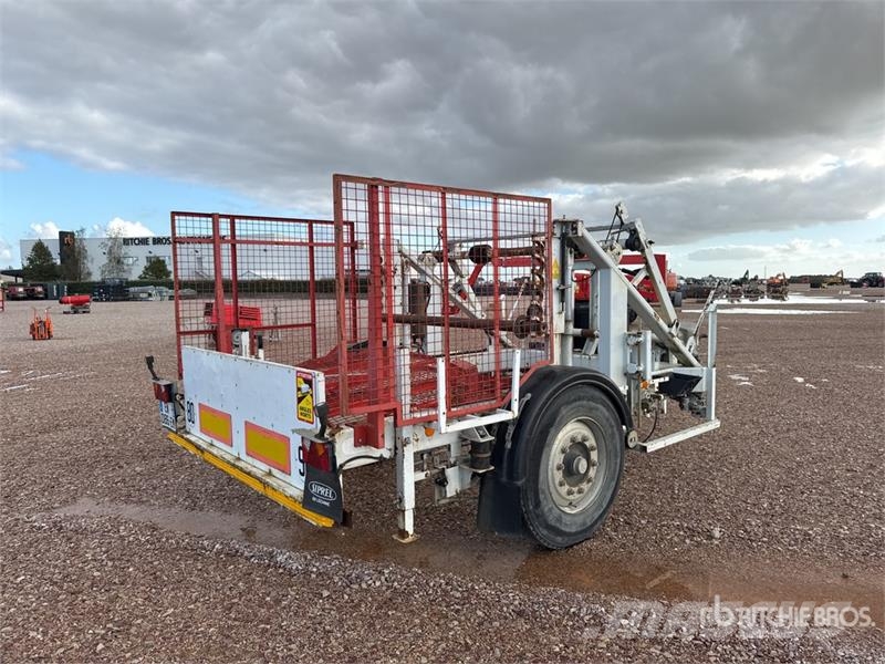 Spirel S5000 S/A Derouleuse Reel Trailer Egyéb pótkocsik