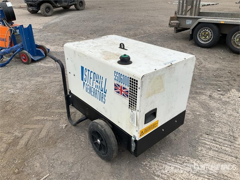 Steephill SSD6000 6 kVA Mobile Generator Set Dīzeļģeneratori