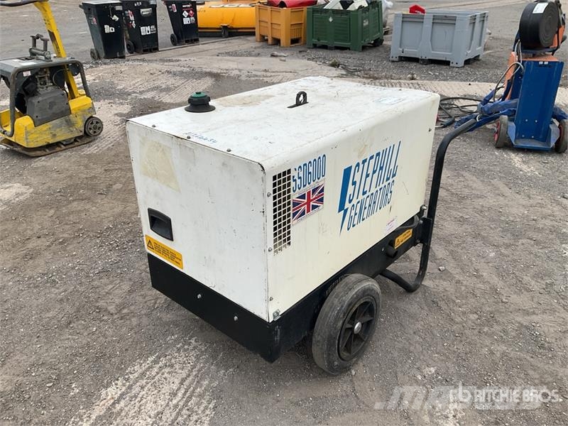 Steephill SSD6000 6 kVA Mobile Generator Set Dīzeļģeneratori