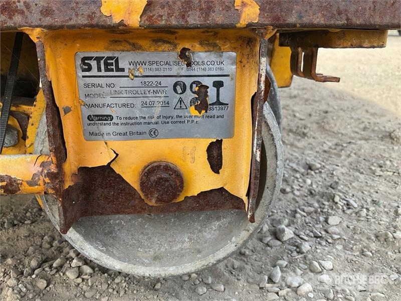 Stel Dual-Purpose Rail Link Trolley (Quantity of 4 مقطورات أخرى