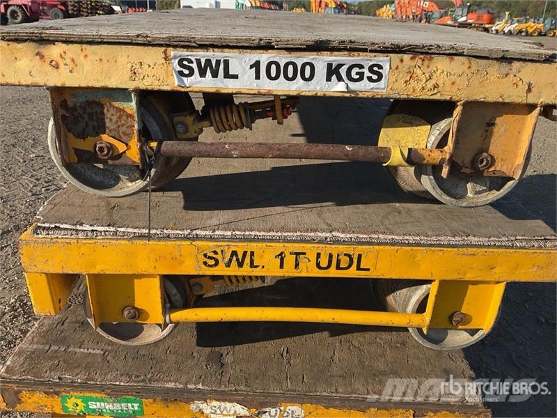  Stel Dual-Purpose Railway Link Trolley (Quantity o Autre remorque agricole