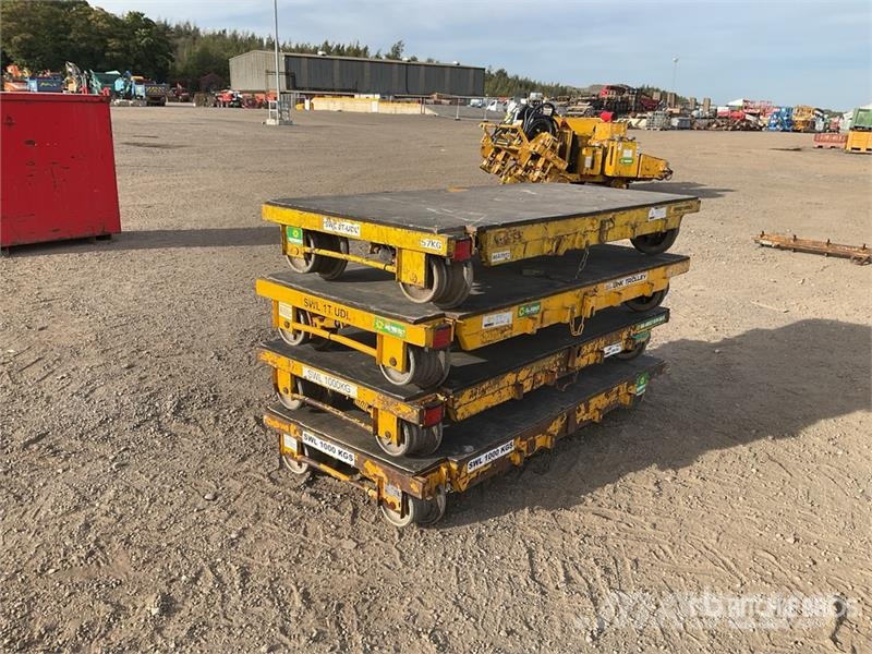 Stel Dual-Purpose Rail Link Trolley (Quantity of 4 مقطورات أخرى