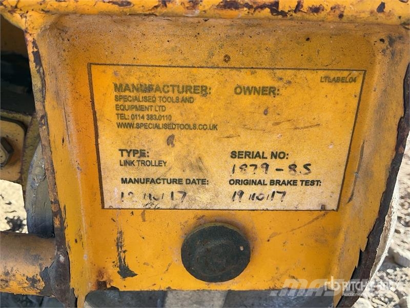  Stel Dual-Purpose Railway Link Trolley (Quantity o Autre remorque agricole