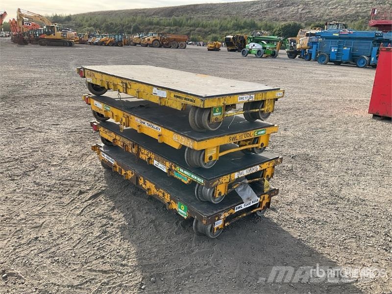 Stel Dual-Purpose Rail Link Trolley (Quantity of 4 مقطورات أخرى