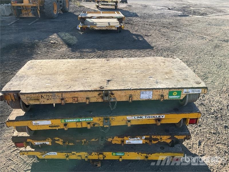  Stel Dual-Purpose Railway Link Trolley (Quantity o Autre remorque agricole