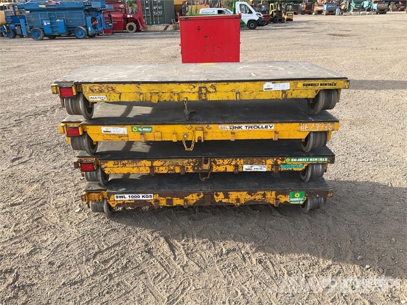 Stel Dual-Purpose Rail Link Trolley (Quantity of 4 مقطورات أخرى