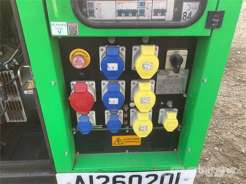 Stephill SSDK12M 13.2 kVA Skid-Mounted Generator S Diesel Generators