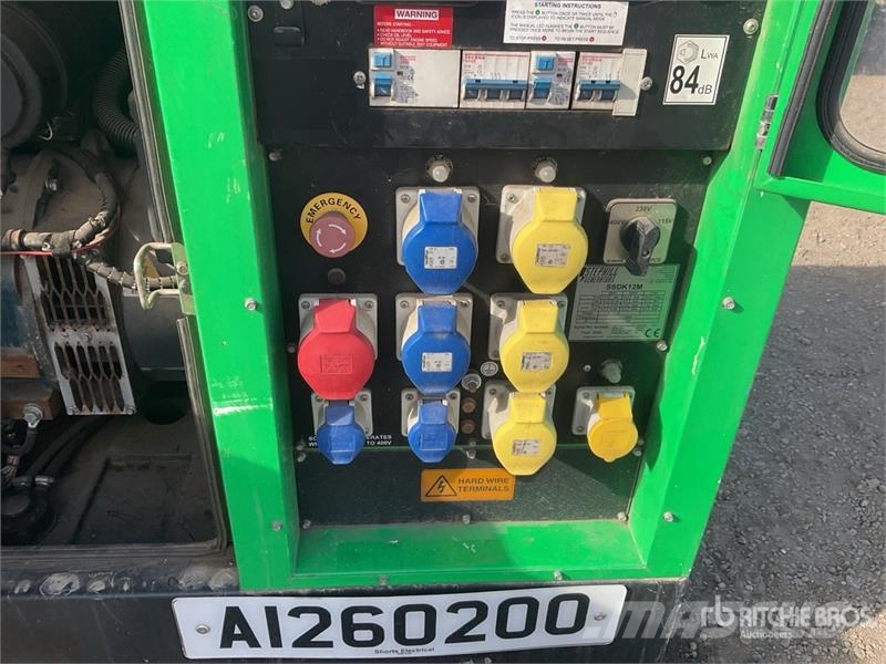  Stephill SSDK12M Skid-Mounted Generator Set Dizel agregati