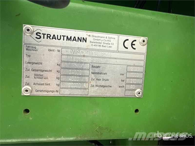 Strautmann Magnon CFS8-410 Silage Wagon Autre remorque agricole