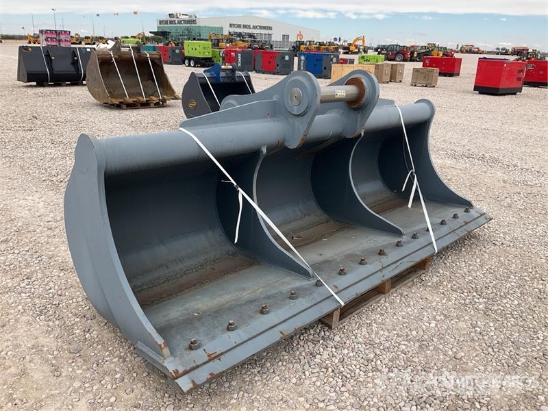 Strickland 120 in Ditching Excavator Bucket - Fits Kobelco SK Pistoane