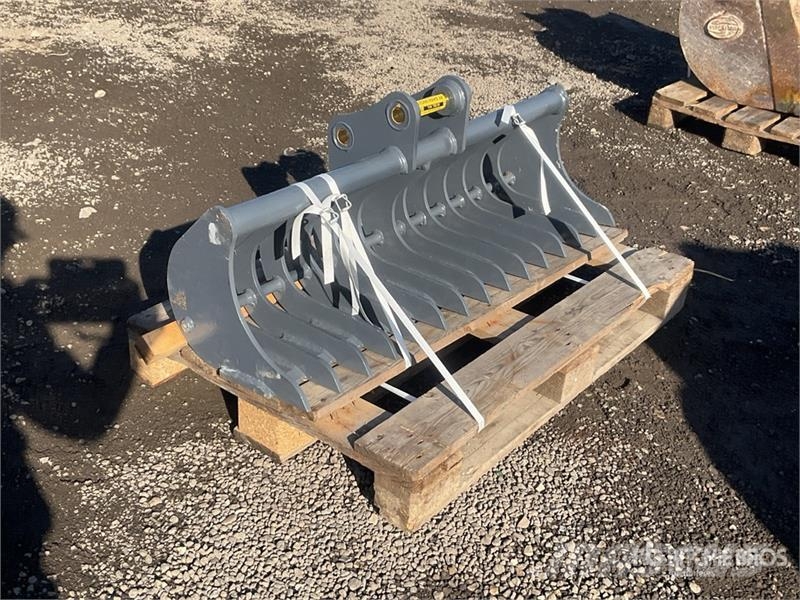 Strickland 1200 mm Excavator Rake - Fits Takeuchi TB230 (Unus Rakes and tedders