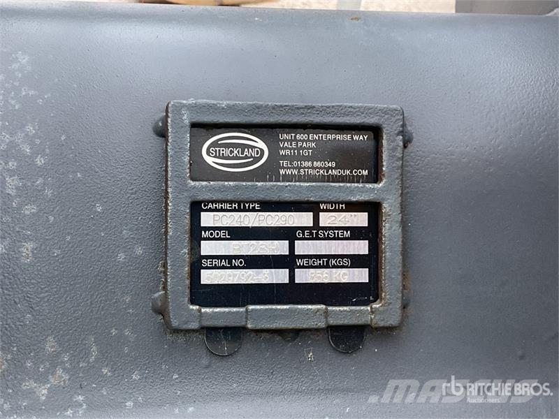 Strickland 24 in Trench Excavator Bucket - Fits Komatsu PC290 Pistoane