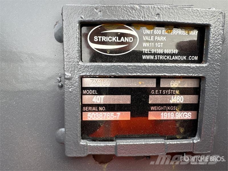Strickland 40T 1680 mm Loading Excavator Bucket - Fits Hitach Kanalak