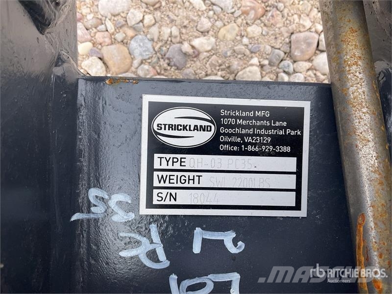 Strickland Excavator Hitch - Fits Komatsu PC35 Άλλα εξαρτήματα