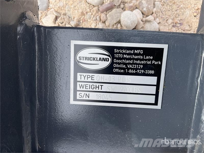 Strickland Excavator Hitch - Fits Komatsu PC35 Άλλα εξαρτήματα