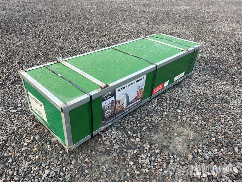 Suihe 203012R-300gPE 20 ft x 30 ft x 12 ft Storage Build Stahlrahmenaufbauten