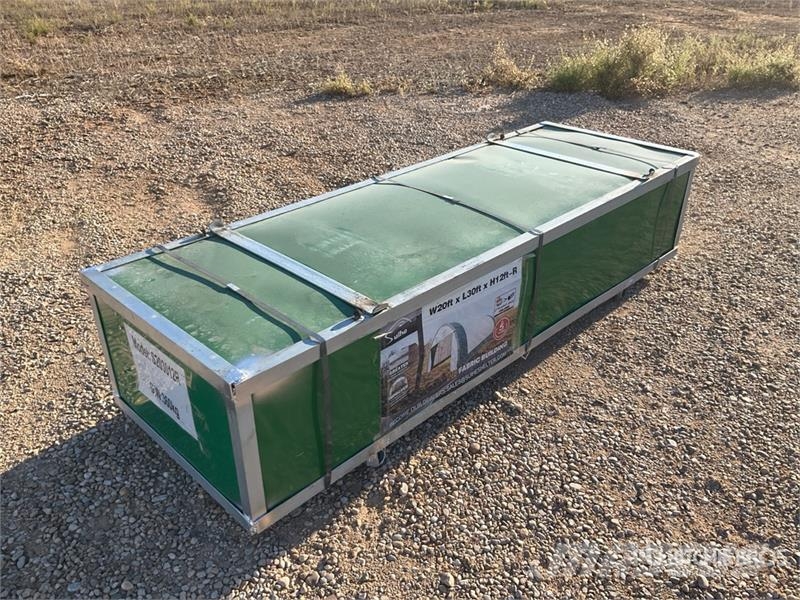 Suihe 203012R-300gPE 20 ft x 30 ft x 12 ft Storage Build Edificación de acero